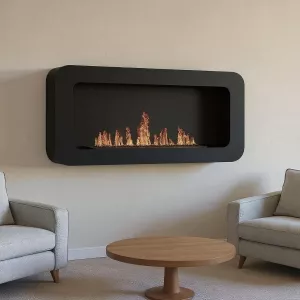 Chimenea de etanol de pared Cassiopée