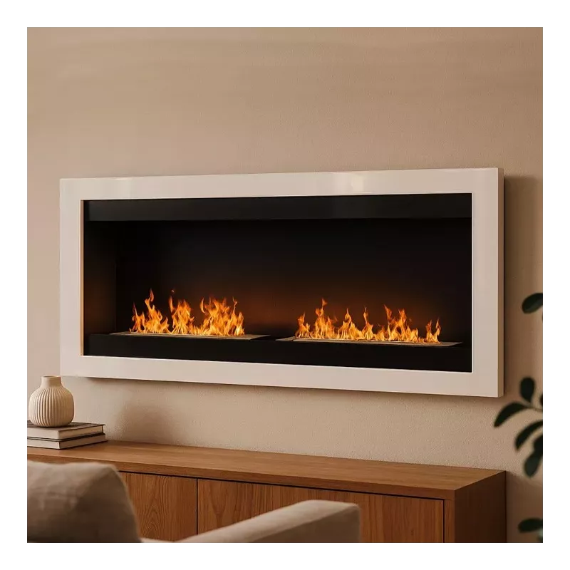 SevenFire Chimenea de etanol XL 4 quemadores