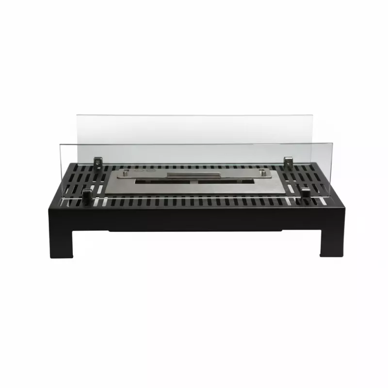 Estufa ecológica para renovar una vieja chimenea Color Negro