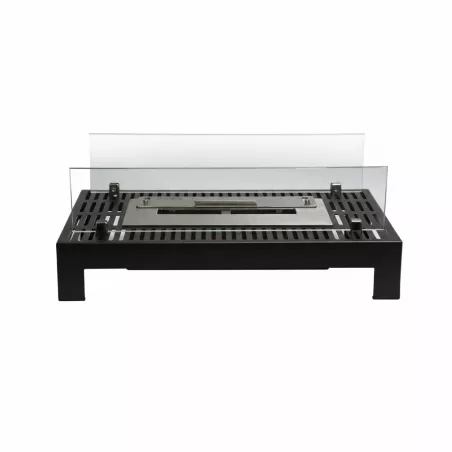 Estufa ecológica para renovar una vieja chimenea Color Negro