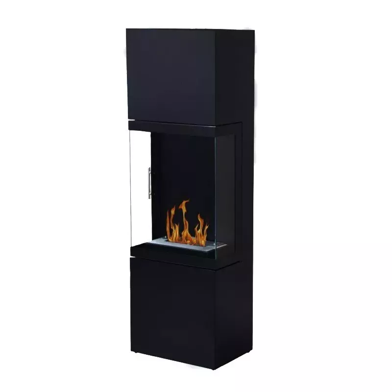 Chimenea de etanol Avellino Apertura Apertura a la derecha