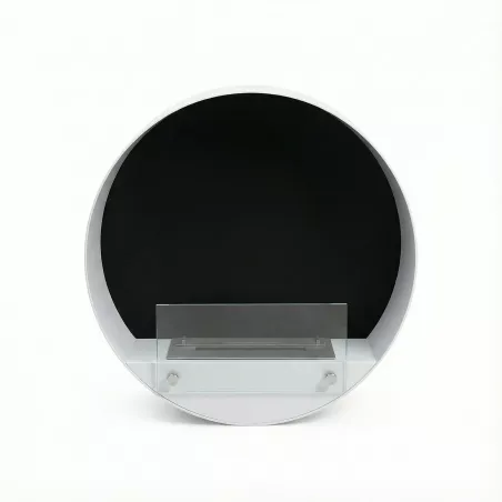 Chimenea de etanol redonda Hublo Color Blanco