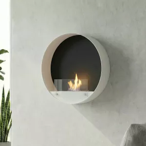 Chimenea de etanol redonda Hublo