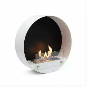 Chimenea de etanol redonda Hublo