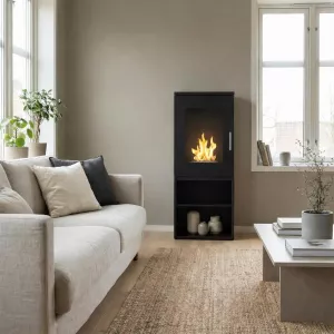 Estufa de leña imitación Casoria