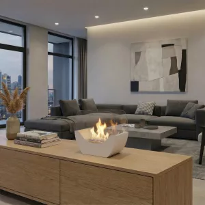 Chimenea de mesa de etanol Chloé