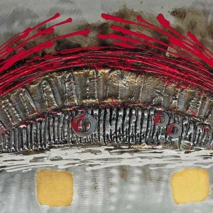 Lienzo de diseño, arco panorámico, 120 x 60 cm