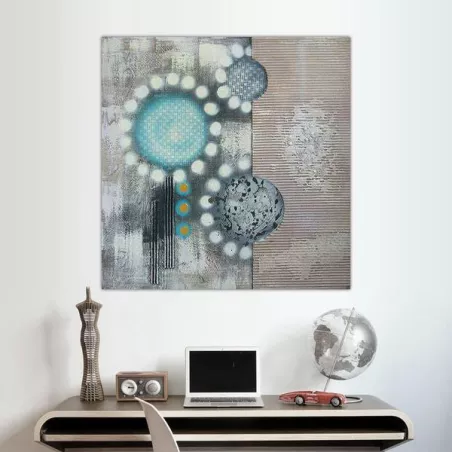 Pintura pop, pintura estilo serigrafía 80 x 80