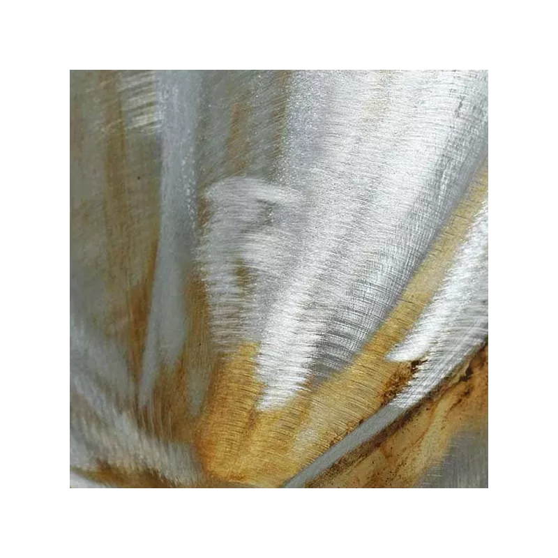 Pintura sobre aluminio con ojales blancos, 60x120cm
