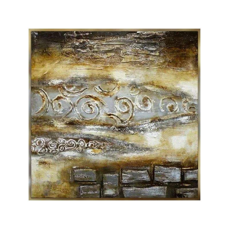 Pintura decorativa de estilo antiguo, 100x100cm