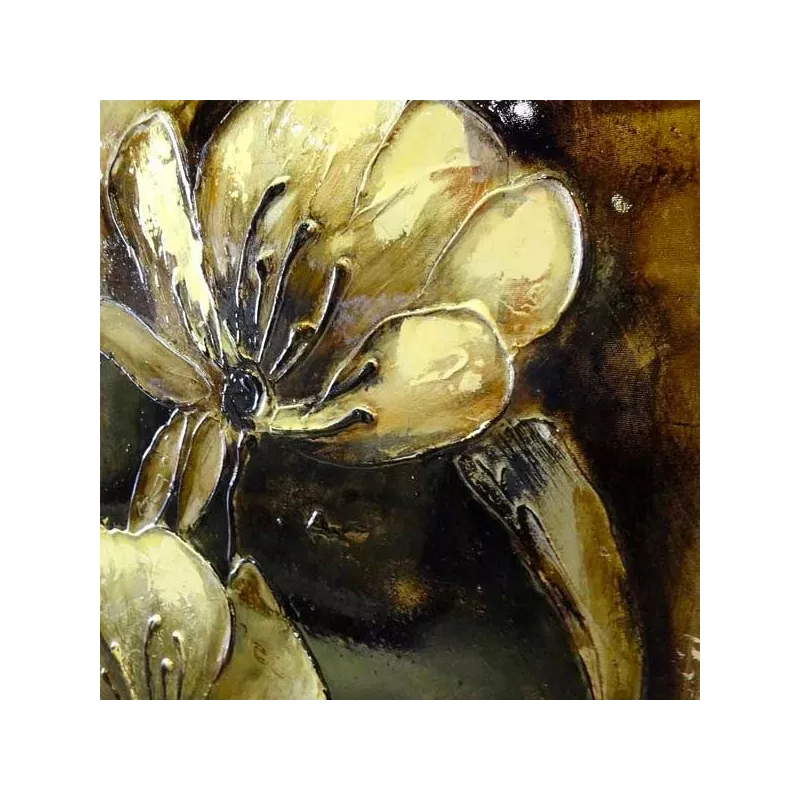 Pintura floral, xilografía japonesa 153 x 51 cm
