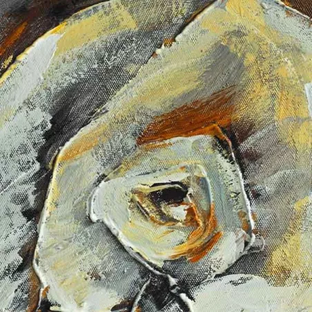 Cuadro panorámico de capullos de rosa, 120 x 40 cm